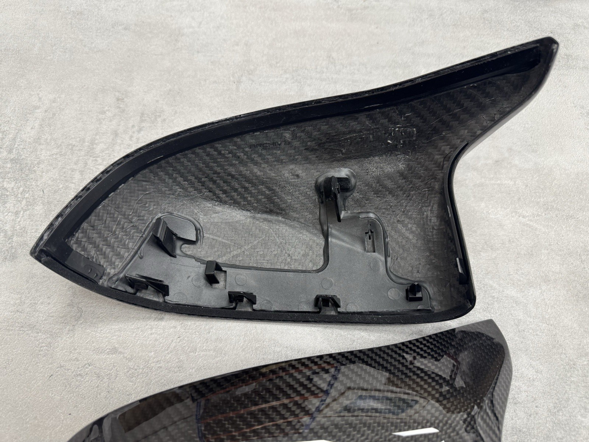BMW X3M X4M X5M X6M F97 F98 Pre-Preg Dry Carbon Fibre Wing Mirror Cover Caps
