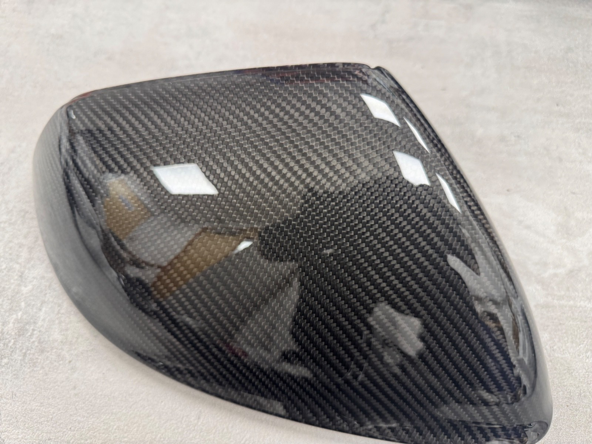 Audi Q8 SQ8 RSQ8 4M Dry Carbon Fibre Mirror Caps Covers Replacement 2018+