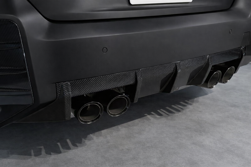 BMW  G87 M2 Pre-Preg Dry Carbon Fibre Rear Aggresive Diffuser 2020+