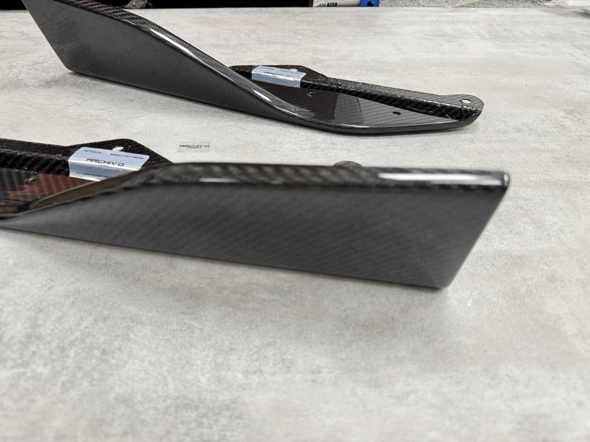 BMW 2 Series G42 M Sport Pre-Preg Dry Carbon Fibre Side Skirt Extensions 2022+