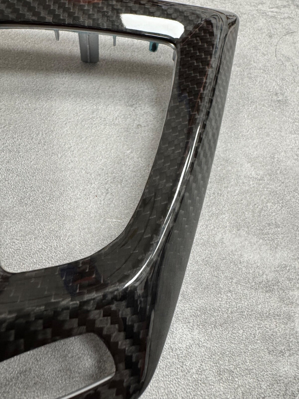 BMW F87 F80 F82 M2 M3 M4 Pre Preg Dry Carbon Fibre Gloss Gear Surround Trim