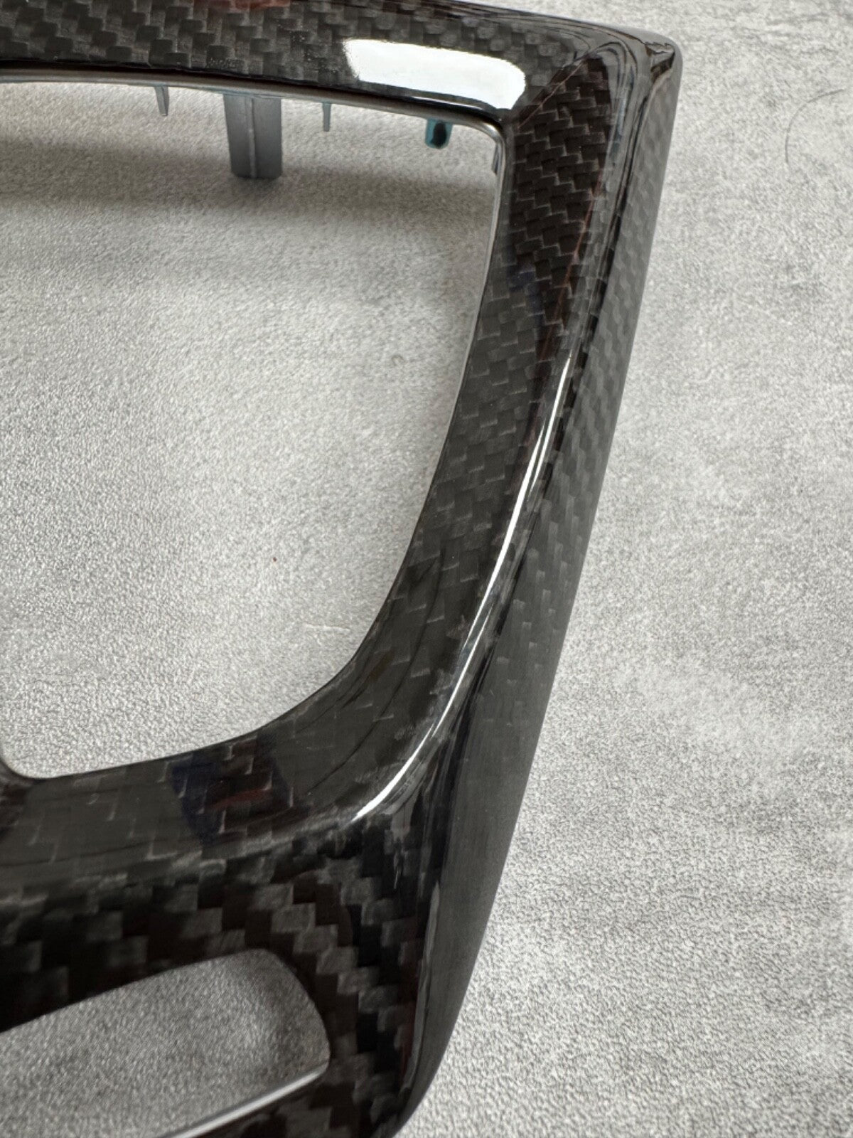 BMW F87 F80 F82 M2 M3 M4 Pre Preg Dry Carbon Fibre Gloss Gear Surround Trim