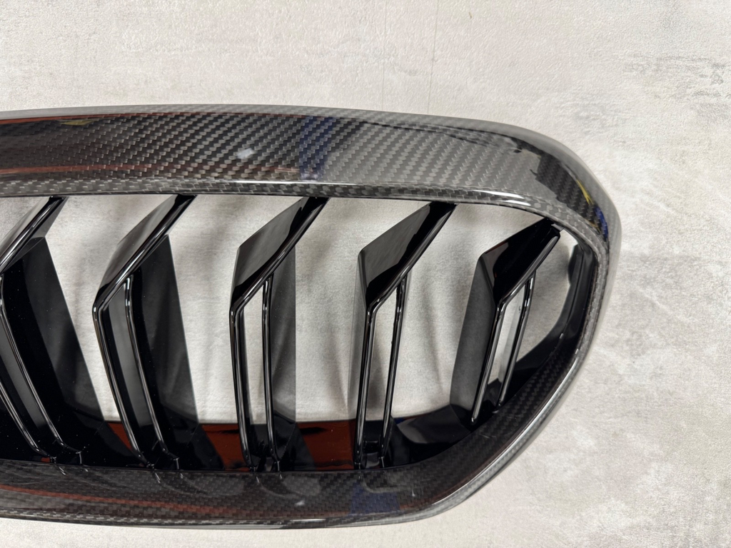 BMW 5 Series G30 G31 Pre Preg Dry Carbon Fibre Kidney Grill 2021+