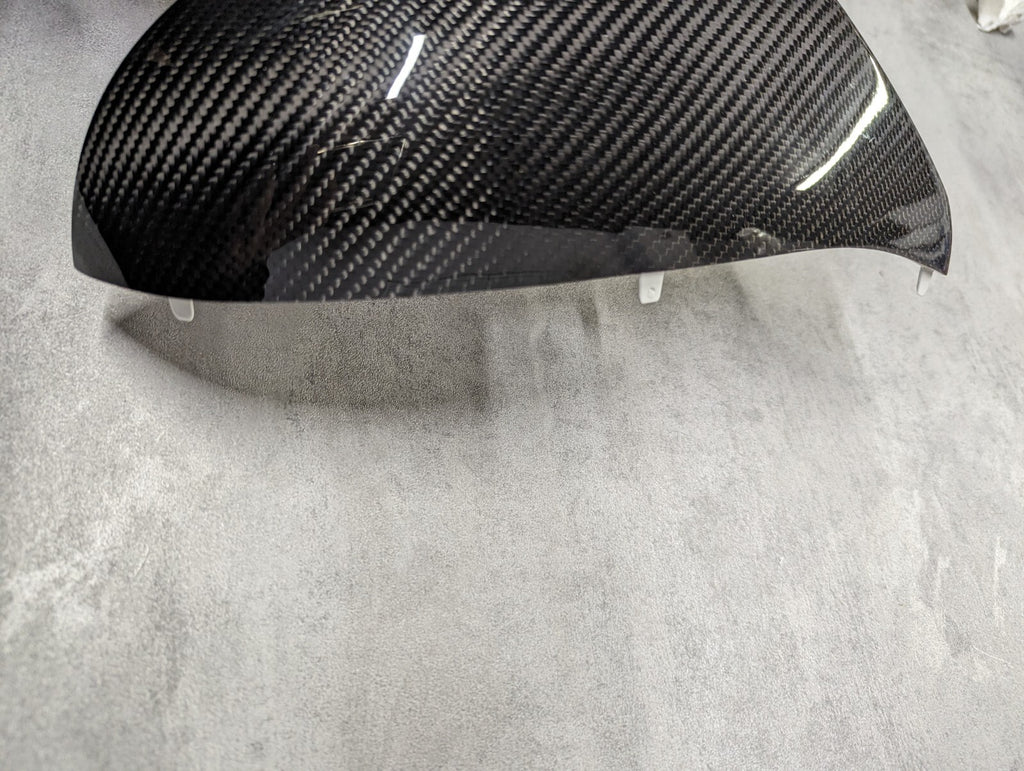 Real Dry Carbon Fibre Wing Mirror Caps Cover BMW F80 M3 F82 F83 M4 F87 M2 RHD