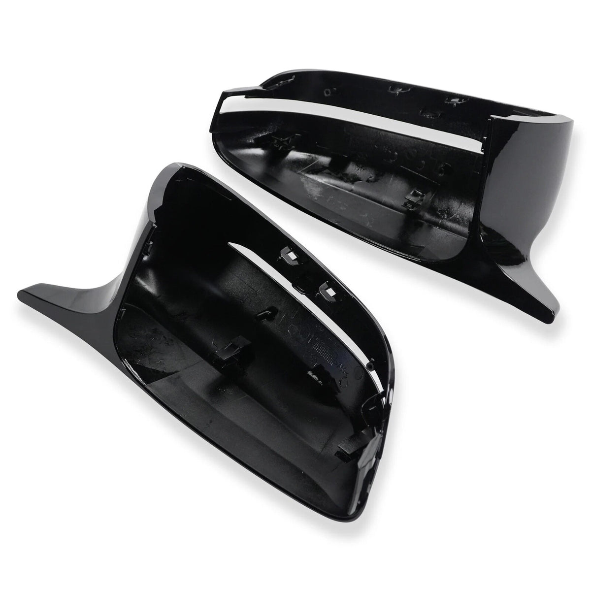 GLOSS BLACK WING MIRROR CAP REPLACEMENT COVER FOR BMW G20 G30 M STYLE 2017+ RHD