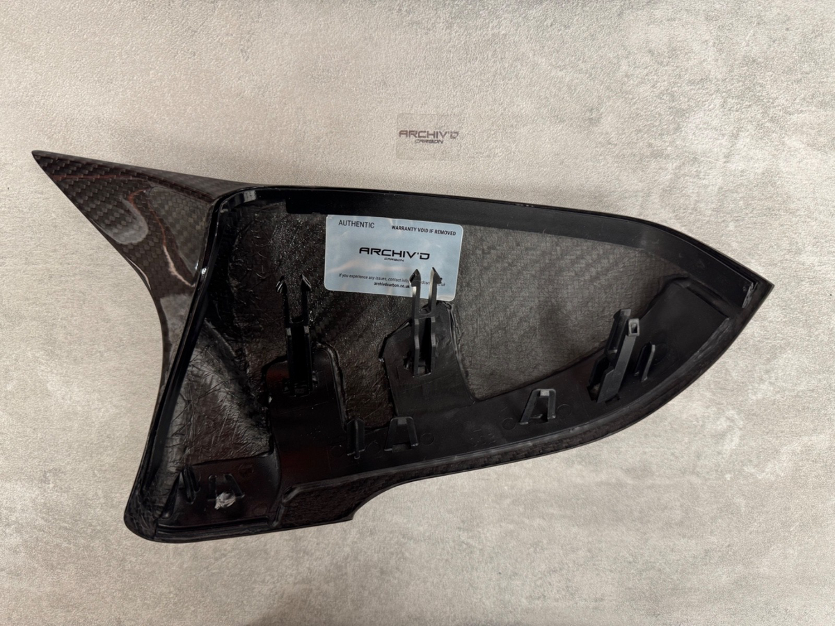 BMW 1 2 Series F40 F44 F39 A90 Dry Carbon Fibre Wing Mirror Cover Caps