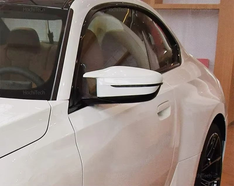 BMW 2 3 4 5 Series Gloss White Wing Mirror Cover Caps G20 G22 G30 G42 RHD