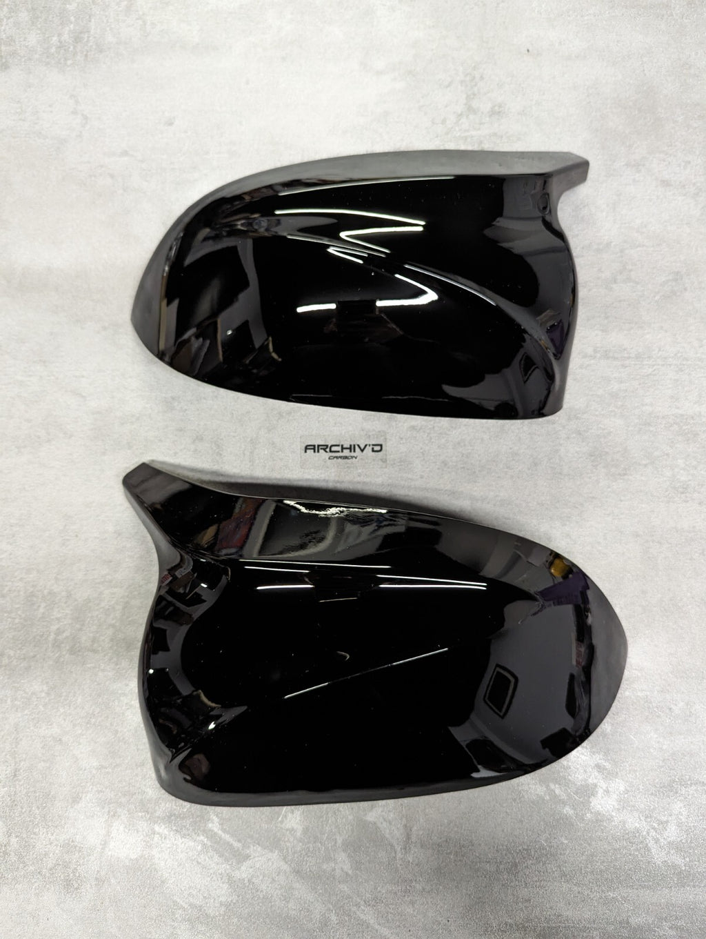 BMW X3 G01 X4 G02 X5 G05 Gloss Black Wing Mirror Cover Caps  2018+ RHD