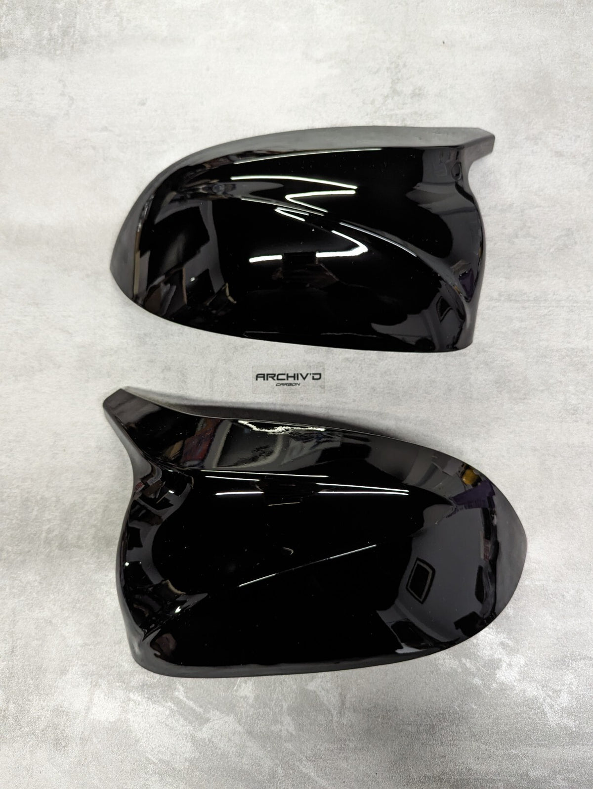 BMW X3 G01 X4 G02 X5 G05 Gloss Black Wing Mirror Cover Caps  2018+ RHD