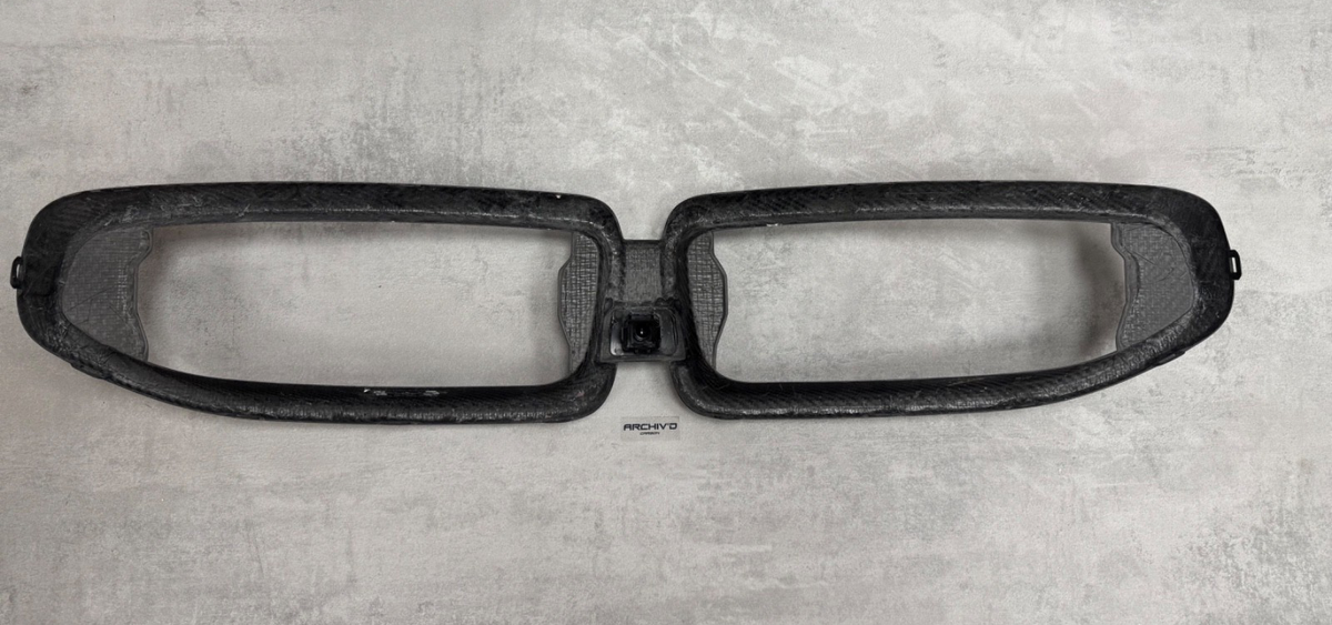 BMW G42 2 Series Real Pre-Preg Dry Carbon Fibre Kidney Grill Gloss 51719627307