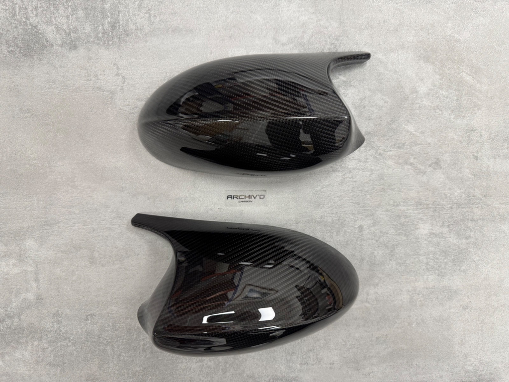 BMW 1 3 Series Dry Carbon Fibre Wing Mirror Covers E81 E82 E87 E88 E90 E92 2004+