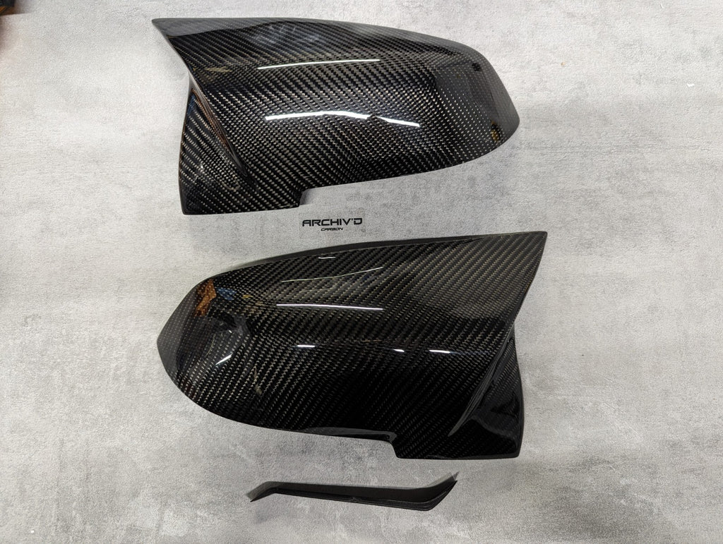 BMW F87 M2 REAL CARBON FIBRE MIRROR COVER REPLACEMENT CAPS OG M2 N55