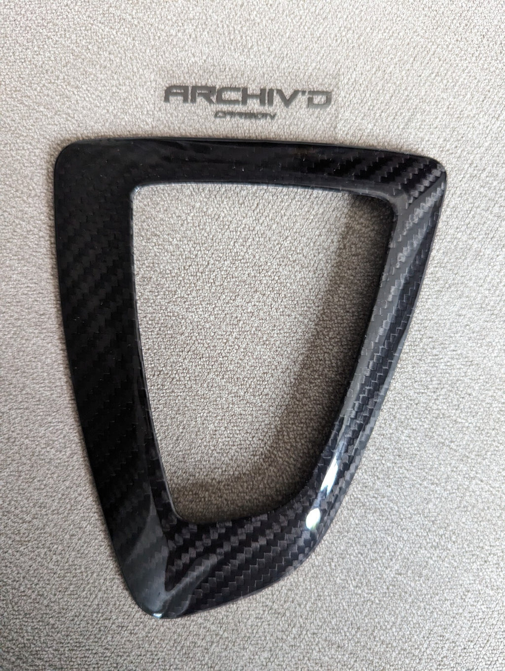 REAL CARBON FIBRE GEAR SURROUND TRIM BMW 1 2 3 4 SERIES F20 F22 F30 F32 F36 RHD