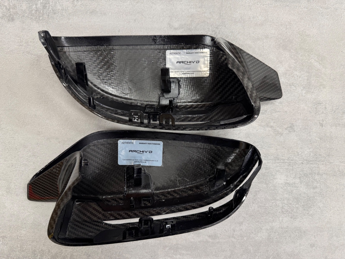 BMW M2 M3 M4 Pre Preg Dry Carbon Fibre Wing Mirror Cover Caps G80 G82 G87 G42