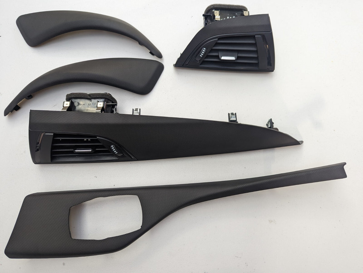 BMW 1 2 Series F20 F22 Interior Dashboard Trim Matrix Black - Exchange Service