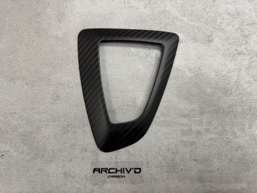 BMW 1 2 3 4 Series F20 F30 F32 F87 M2 Matt Carbon Gear Trim Surround RHD