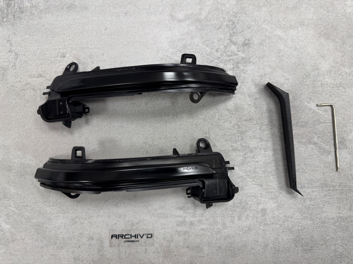 TINTED WING MIRROR DYNAMIC INDICATORS FOR BMW F40 F48 F49 F39 A90