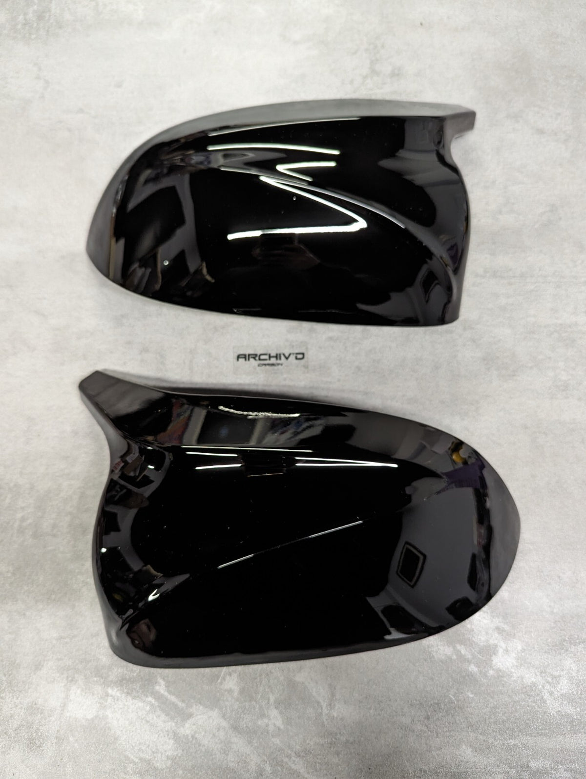 BMW X3 G01 X4 G02 X5 G05 Gloss Black Wing Mirror Cover Caps  2018+ RHD
