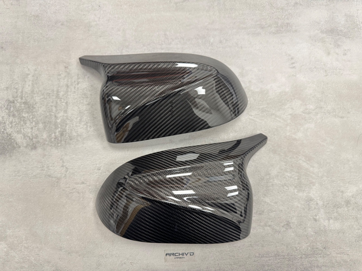 BMW G01 G02 G05 X3 X4 X5 X6 Pre Preg Dry Carbon Fibre Wing Mirror Cover Caps
