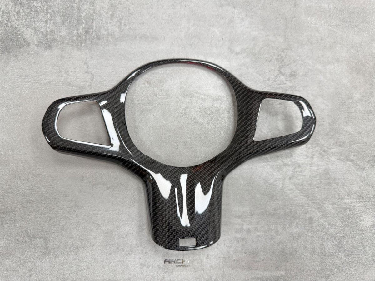 Dry Carbon Fibre Steering Trim Cover BMW G20 G32 G11 G12 G01 G02 G05 G80 G82