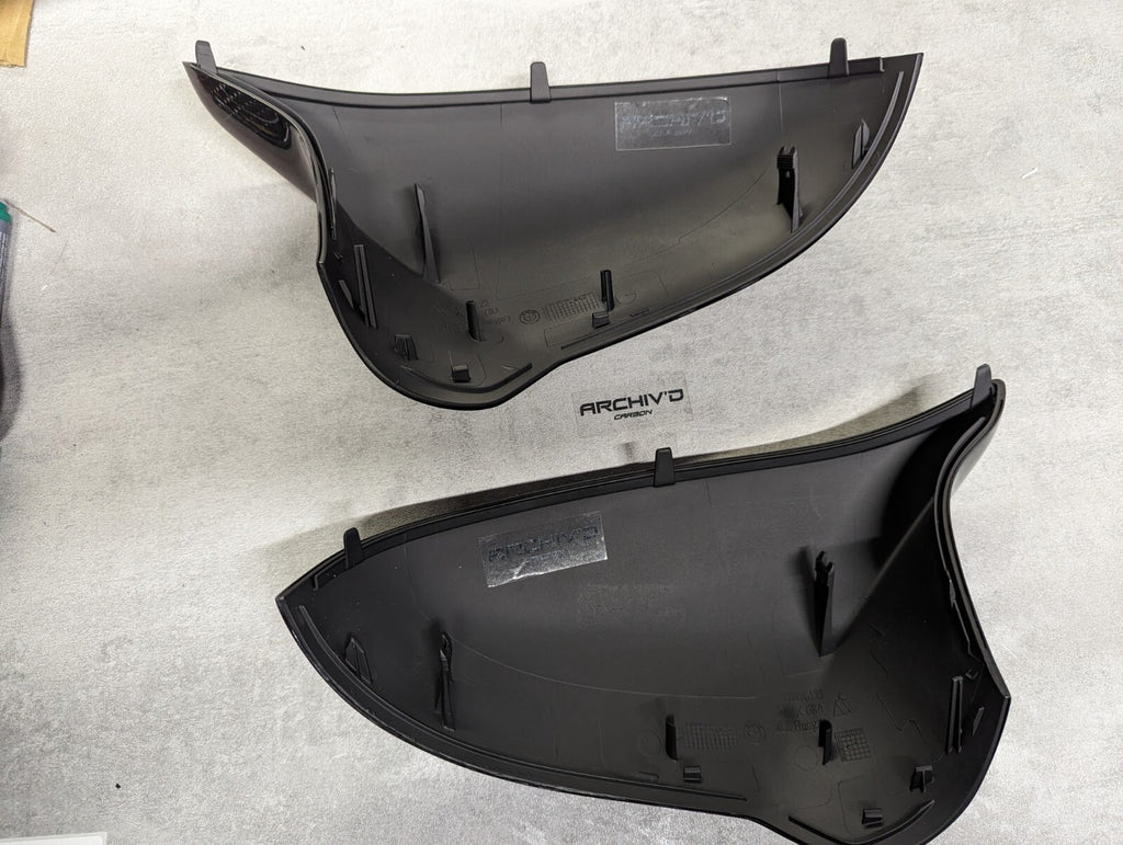 Genuine Carbon Fibre Wing Mirror Caps BMW F80 M3 F82 F83 M4 F87 M2 RHD