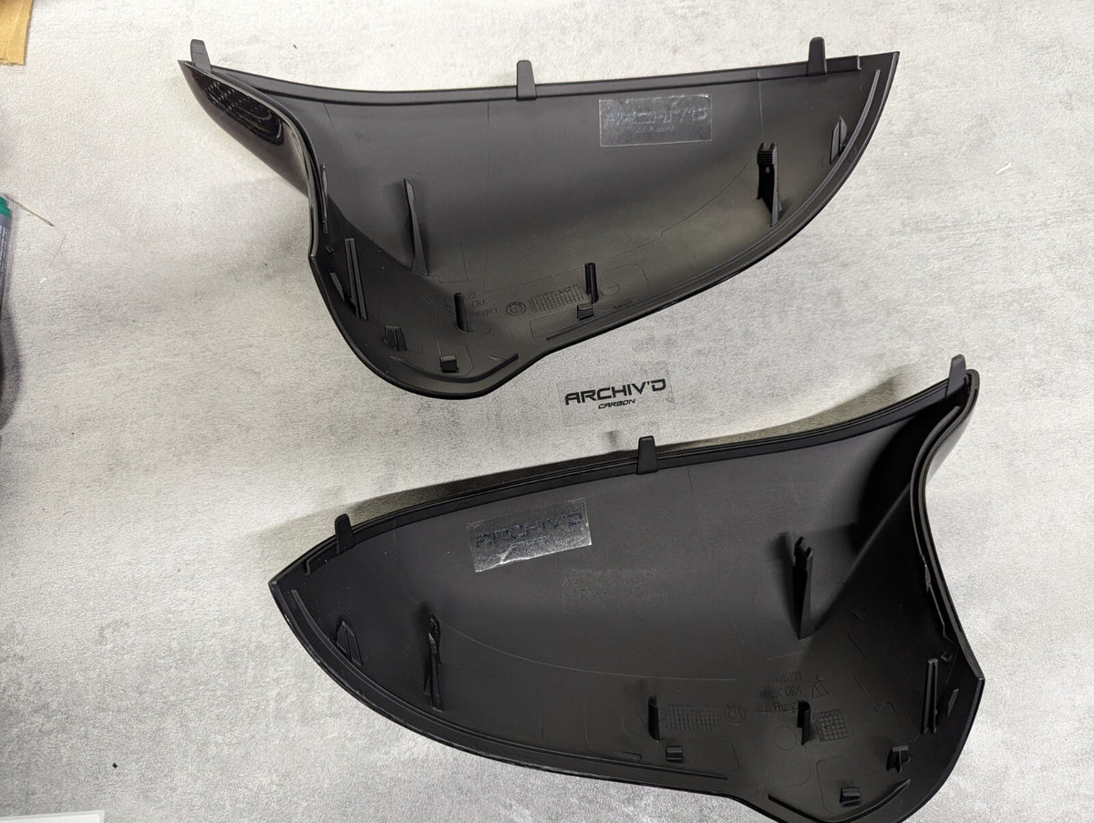 Genuine Carbon Fibre Wing Mirror Caps BMW F80 M3 F82 F83 M4 F87 M2 RHD