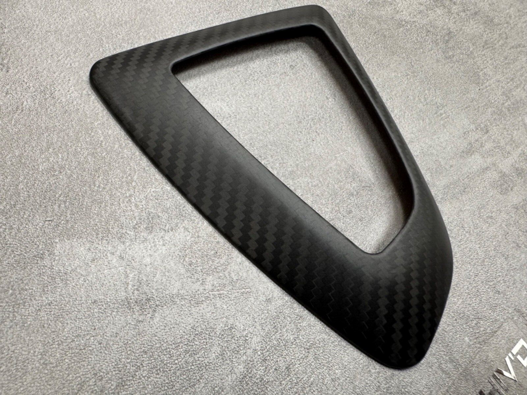 BMW 1 2 3 4 Series F20 F30 F32 F87 M2 Matt Carbon Gear Trim Surround RHD