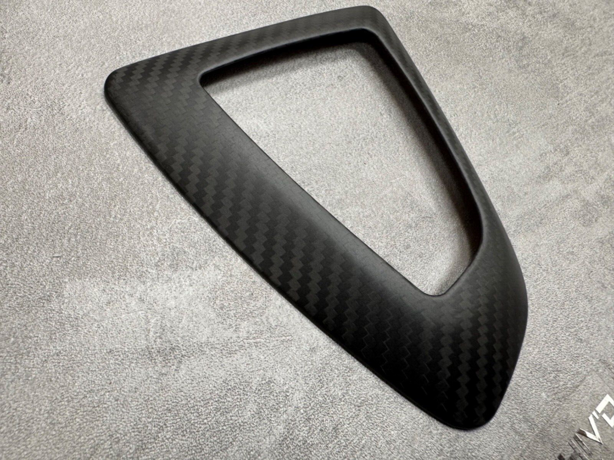 BMW 1 2 3 4 Series F20 F30 F32 F87 M2 Matt Carbon Gear Trim Surround RHD
