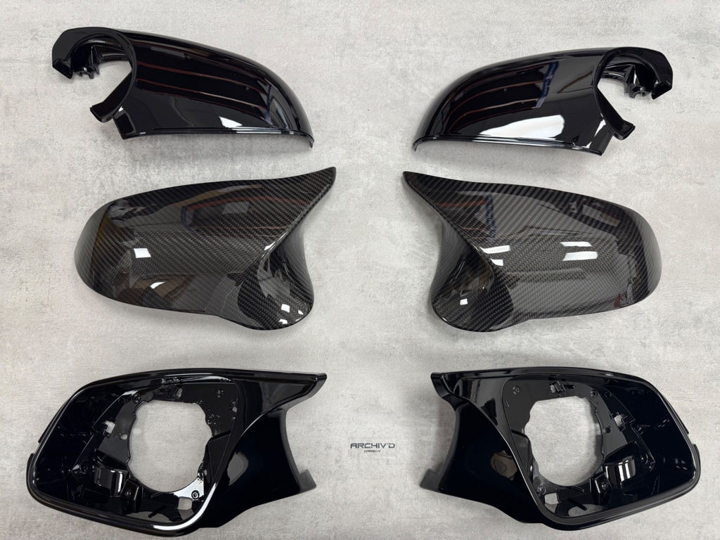 BMW F87 M2 Style Pre-Preg Carbon Fibre Wing Mirror Covers F20 F30 F32 F87