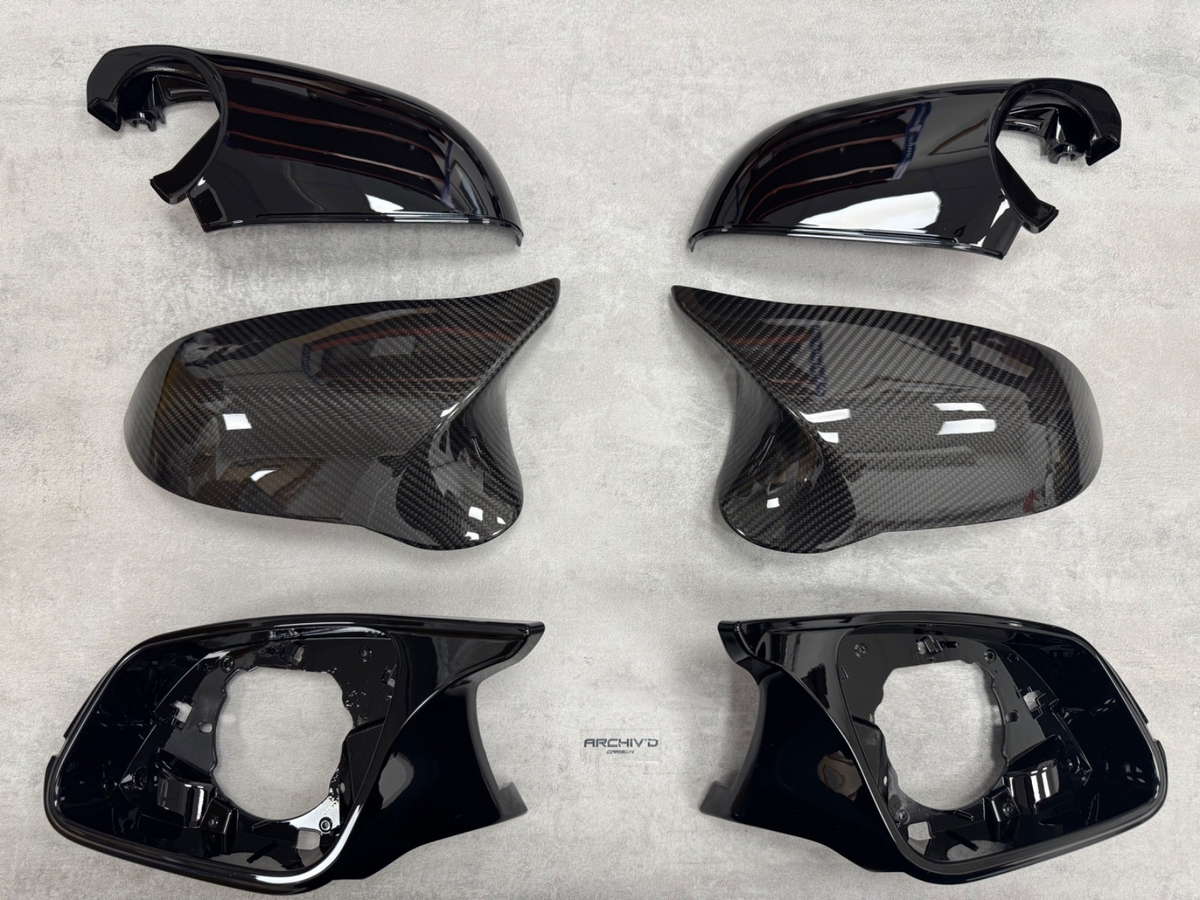BMW F87 M2 Style Pre-Preg Carbon Fibre Wing Mirror Covers F20 F30 F32 F87