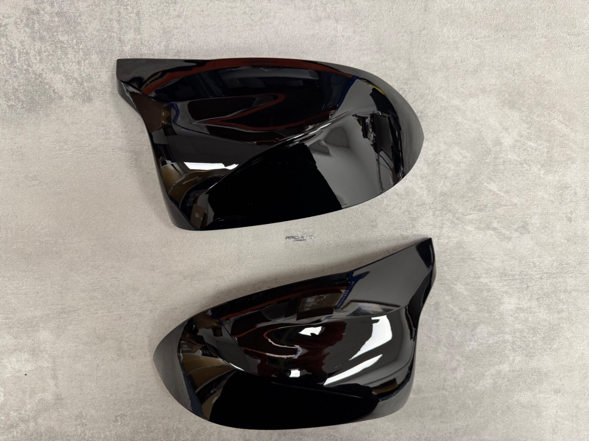 BMW F15 X5 F16 X6 F25 X3 F26 X4 Gloss BlackWing Mirror Cover Caps 2014 Onwards