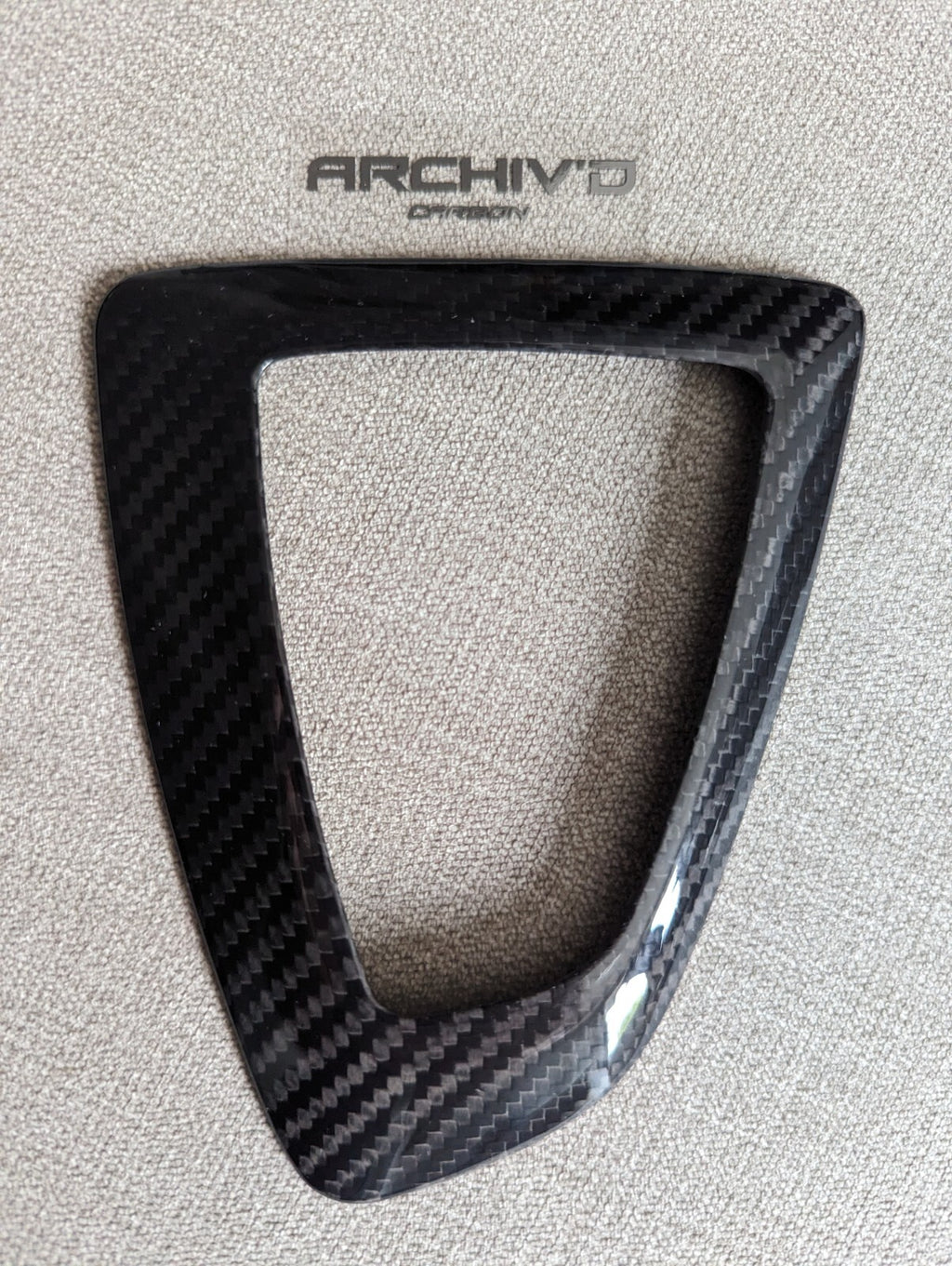 REAL CARBON FIBRE GEAR SURROUND TRIM BMW 1 2 3 4 SERIES F20 F22 F30 F32 F36 RHD