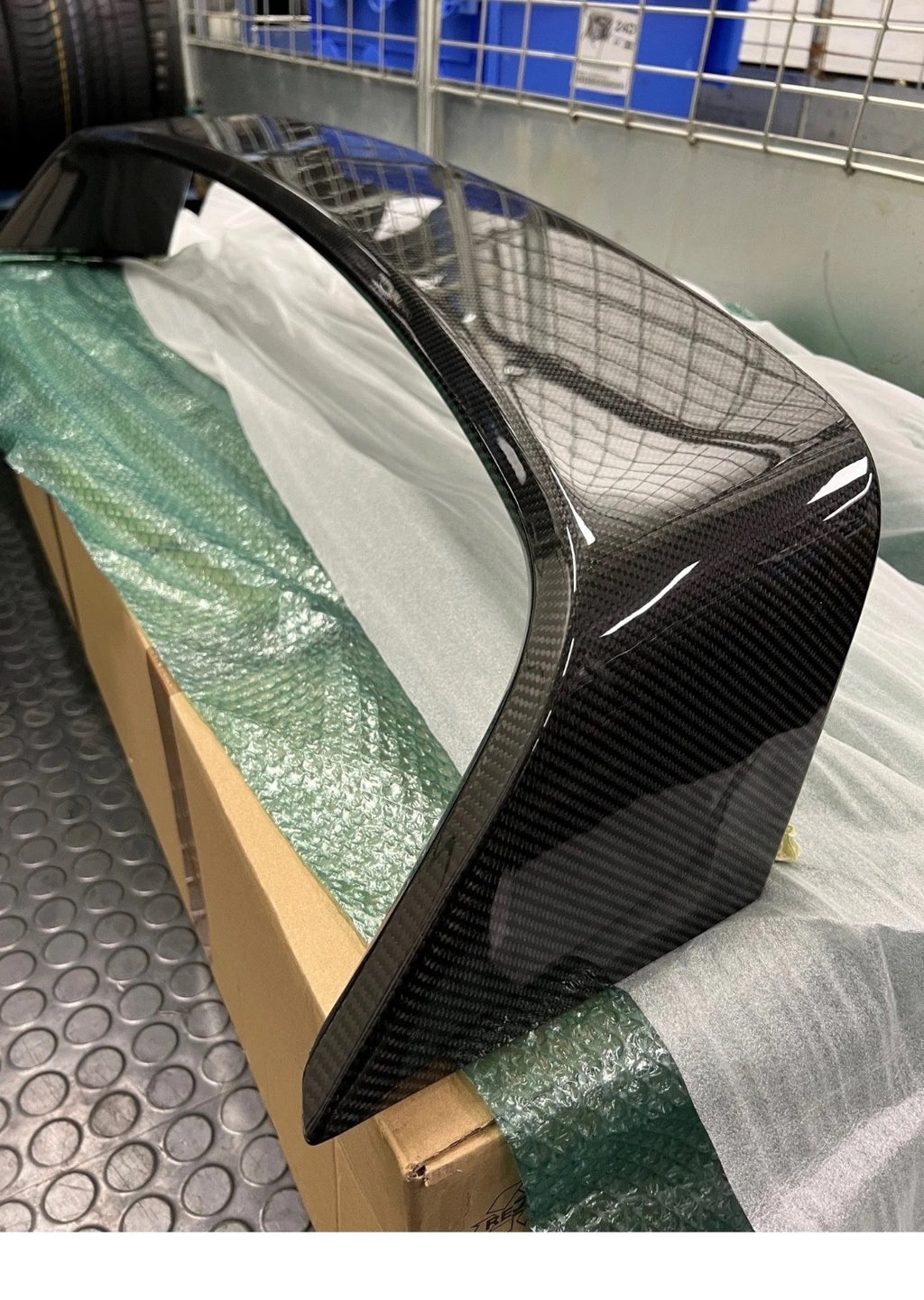 BMW M2 G87 G42 M240i Pre-Preg Dry Carbon Fibre Rear Spoiler Through Flow Wing