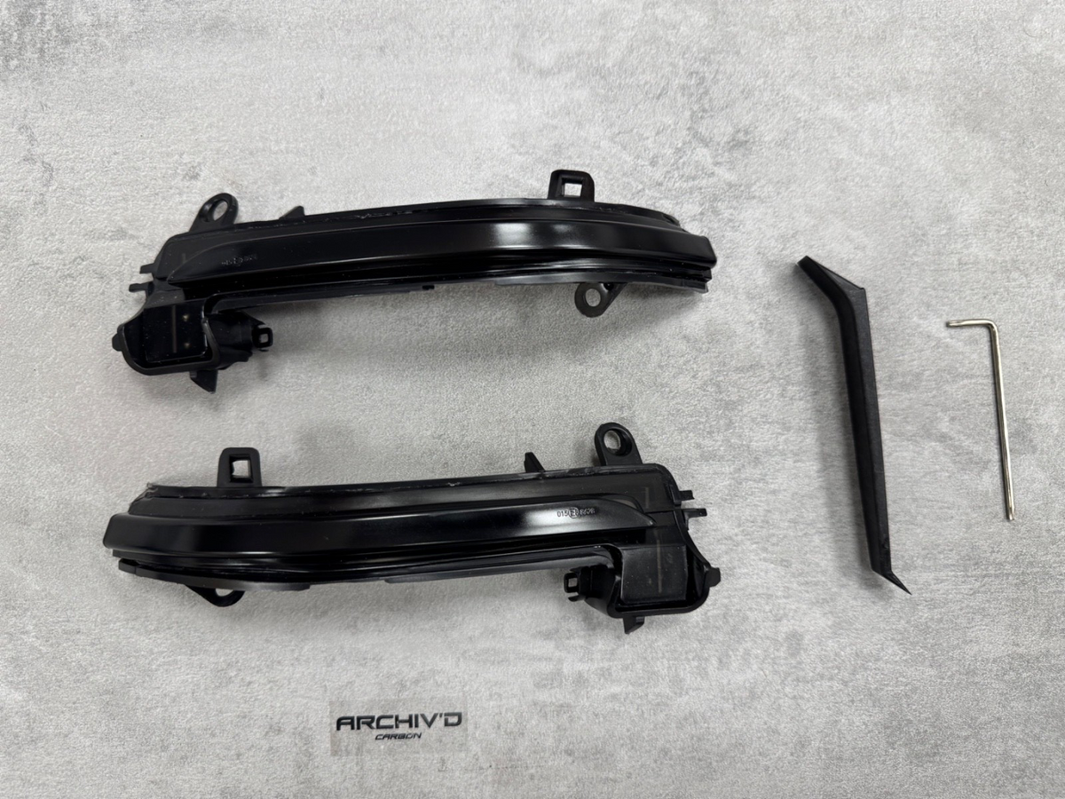 TINTED WING MIRROR DYNAMIC INDICATORS FOR BMW F40 F48 F49 F39 A90