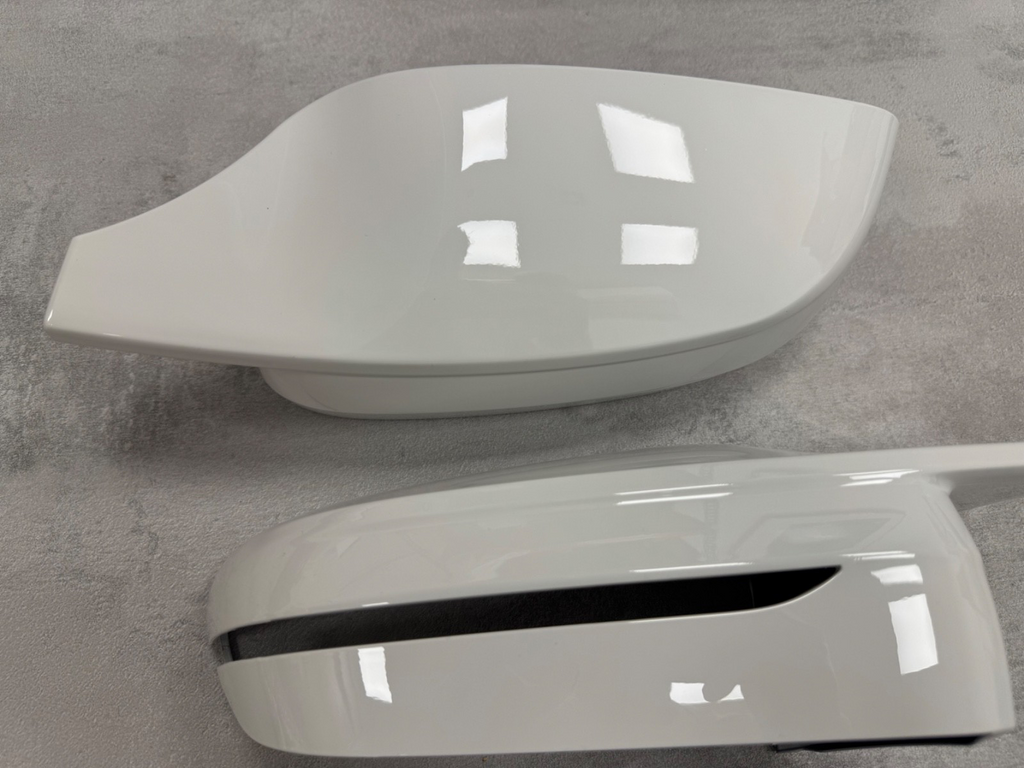 BMW 2 3 4 5 Series Gloss White Wing Mirror Cover Caps G20 G22 G30 G42 RHD