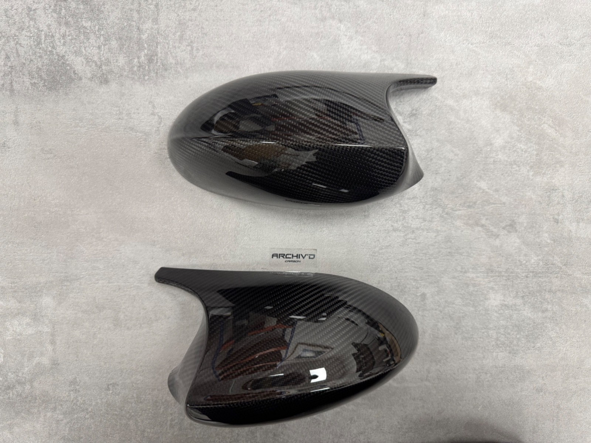 BMW 1 3 Series Dry Carbon Fibre Wing Mirror Covers E81 E82 E87 E88 E90 E92 2004+