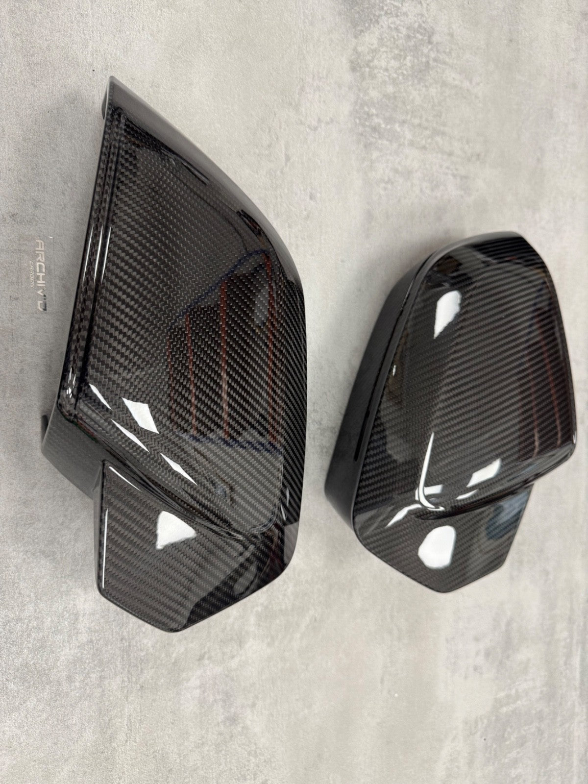 BMW M5 G90 Dry Carbon Fibre Mirror Cover Caps G60 G68 G70 G99 G45 G48