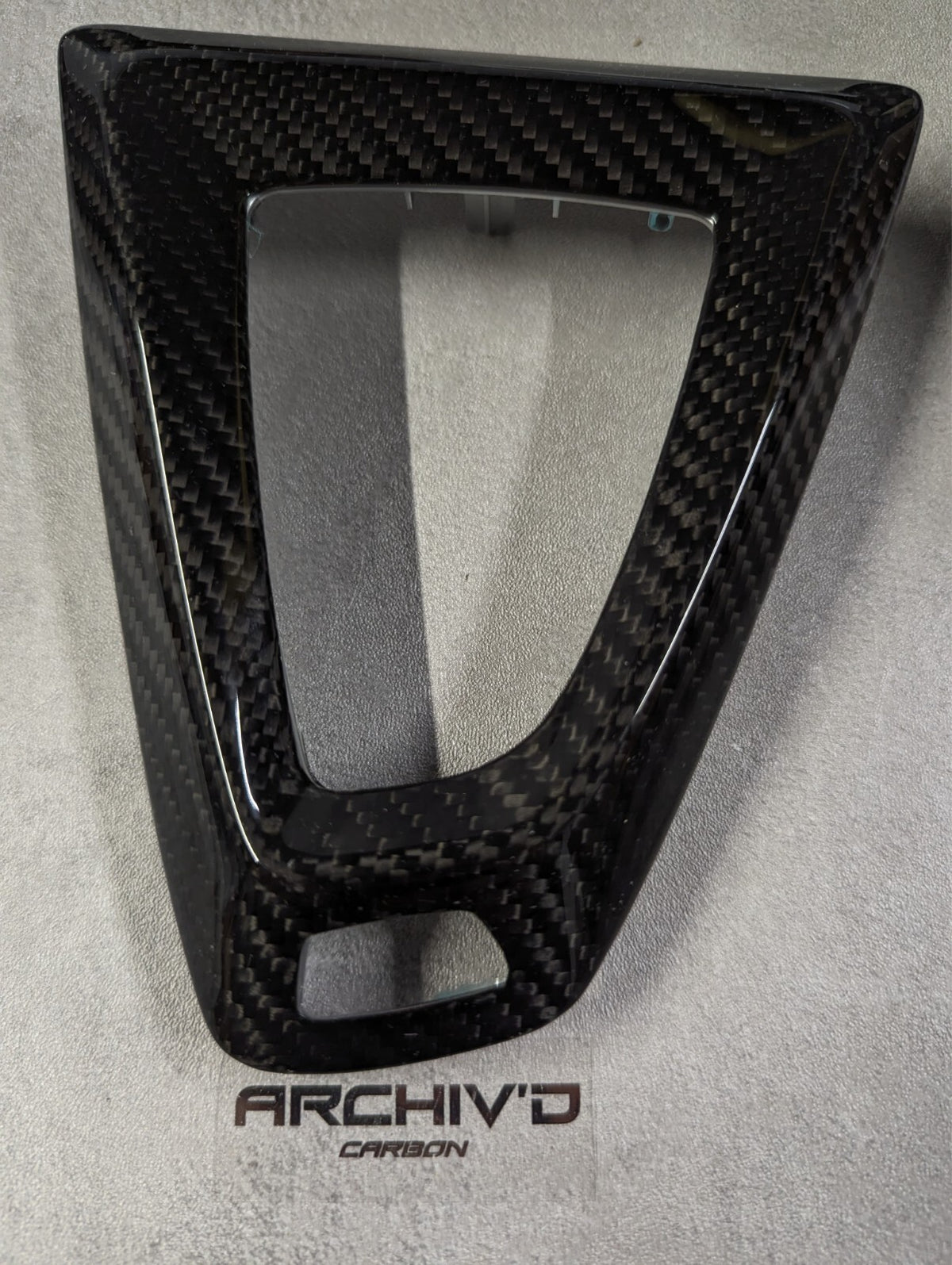 BMW F87 F80 F82 M2 M3 M4 Pre Preg Dry Carbon Fibre Gloss Gear Surround Trim