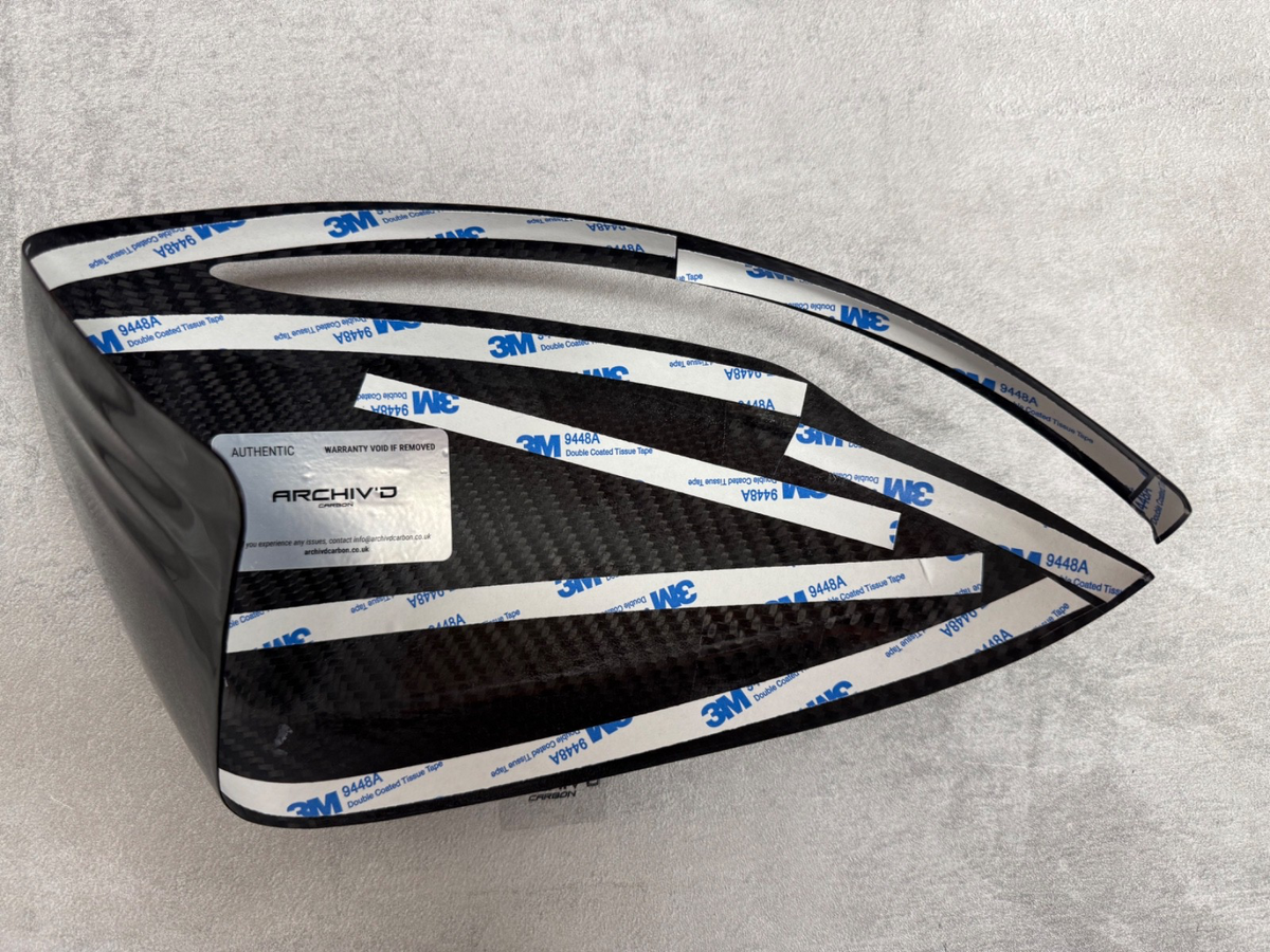 Mercedes Benz Wing Mirror Caps Genuine Dry Carbon Fibre Covers