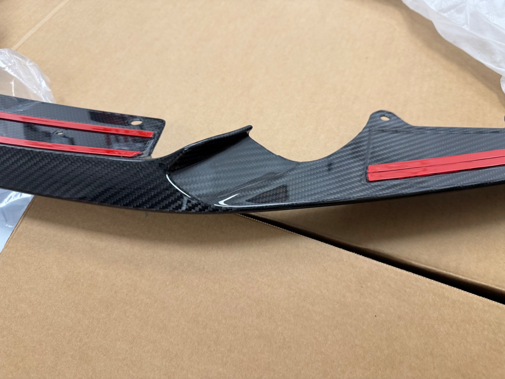 BMW F87 M2 Competition Pre Preg Dry Carbon Fibre Front Gloss Lip Splitter