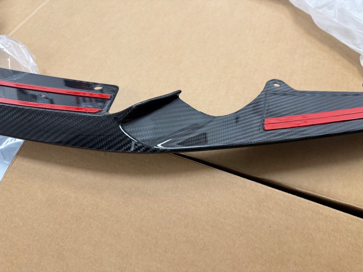 BMW F87 M2 Competition Pre Preg Dry Carbon Fibre Front Gloss Lip Splitter