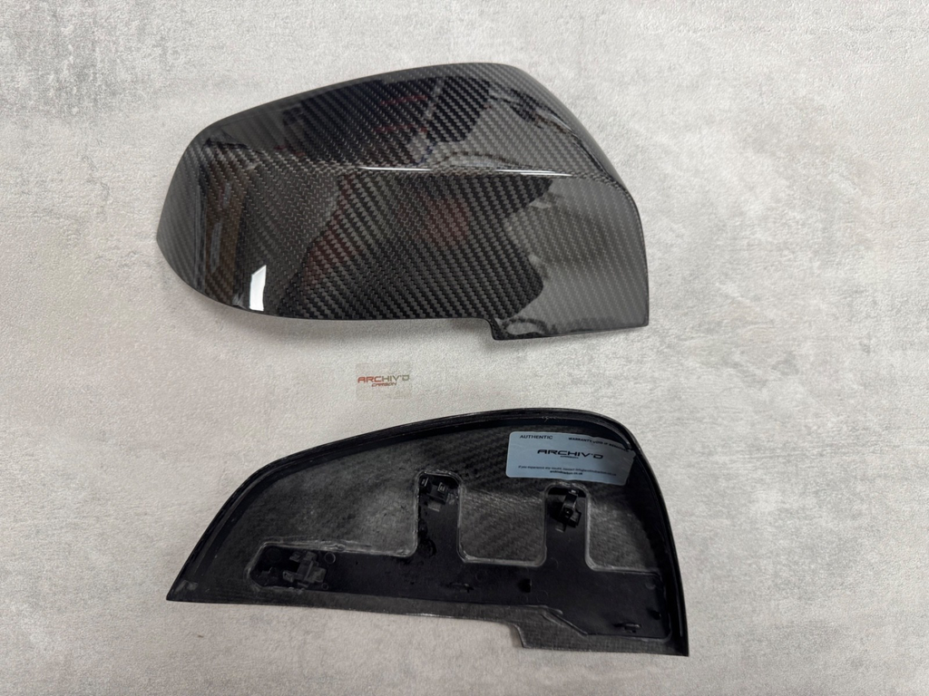 BMW 1 2 3 4 Series Dry Carbon Fibre Wing Mirror Cover Caps F20 F22 F30 F32