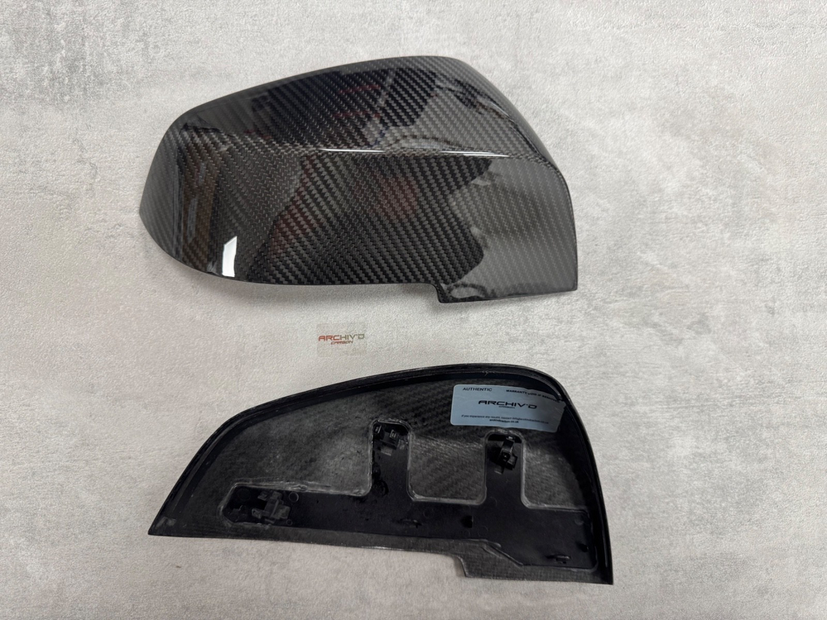BMW 1 2 3 4 Series Dry Carbon Fibre Wing Mirror Cover Caps F20 F22 F30 F32