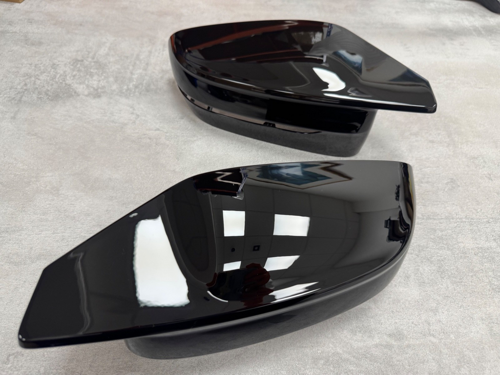 BMW M2 M3 M4 Gloss Black Wing Mirror Cover Caps G87 G80 G82 G42 RHD