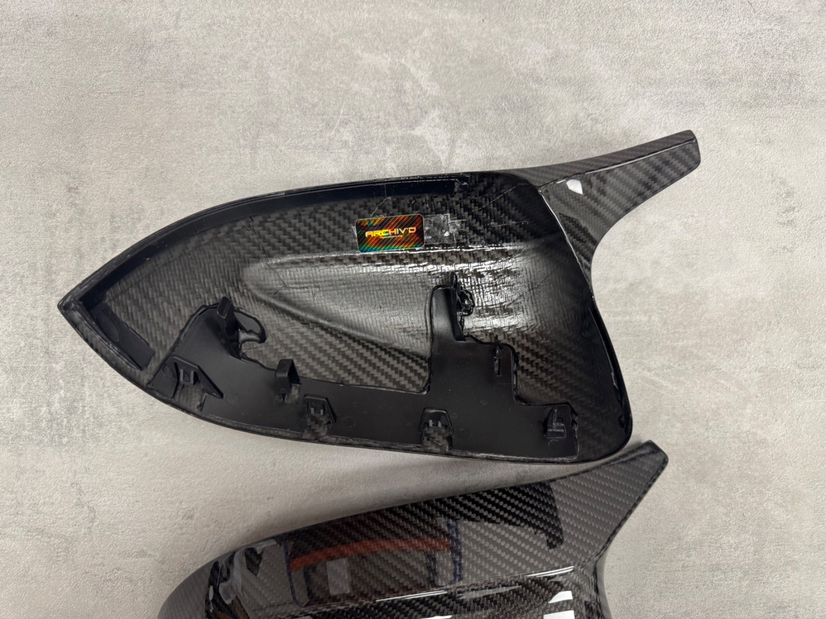 BMW G01 G02 G05 X3 X4 X5 X6 Pre Preg Dry Carbon Fibre Wing Mirror Cover Caps