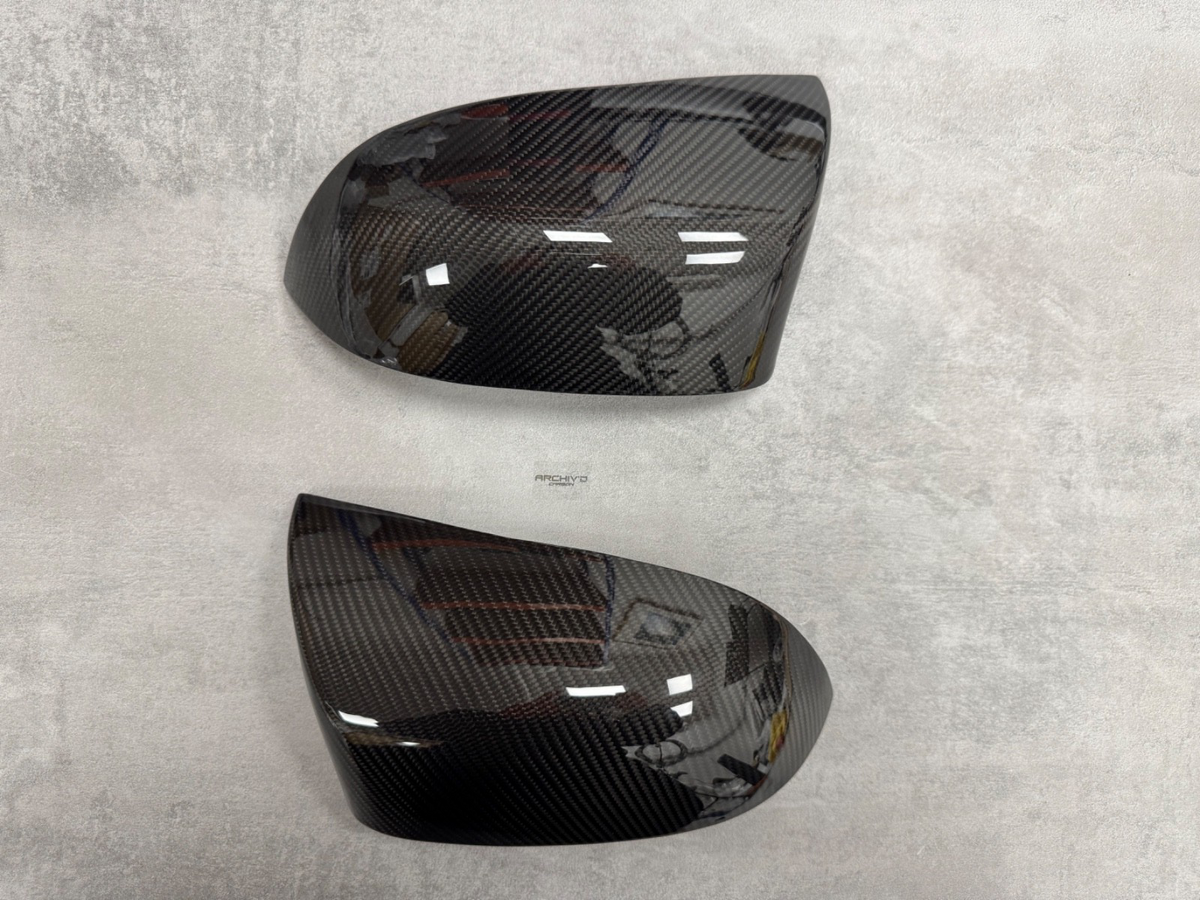 BMW F85 X5M F86 X6M Pre Preg Dry Carbon Fibre Mirror Caps Cover
