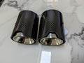 Carbon Exhaust Tips For BMW MPE Back box M140i M240i 340i 440i 67mm B58