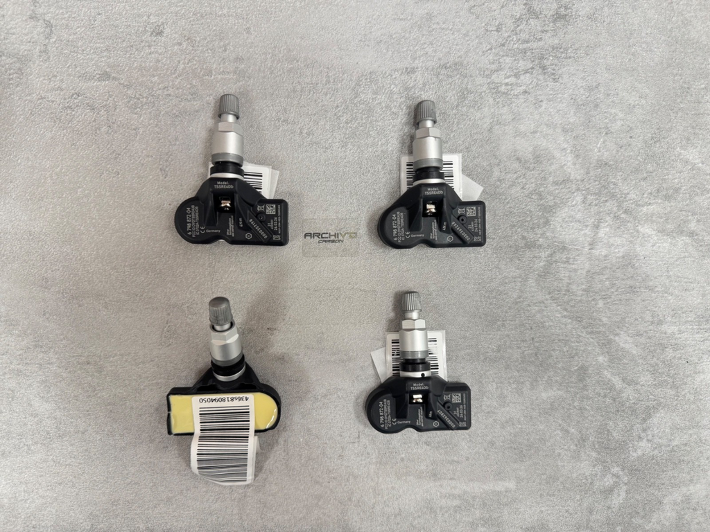 4x TPMS Tyre Pressure Sensors BMW F10 F11 F13 F01 36106798872 Pre-Programmed