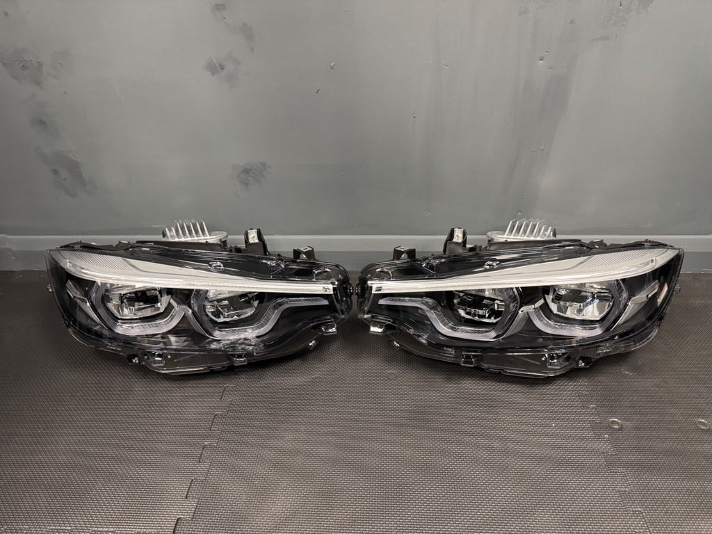 BMW F32 F33 F36 LED Headlights M3 F80 M4 F82 F83 8 Pin Upgrade Pair