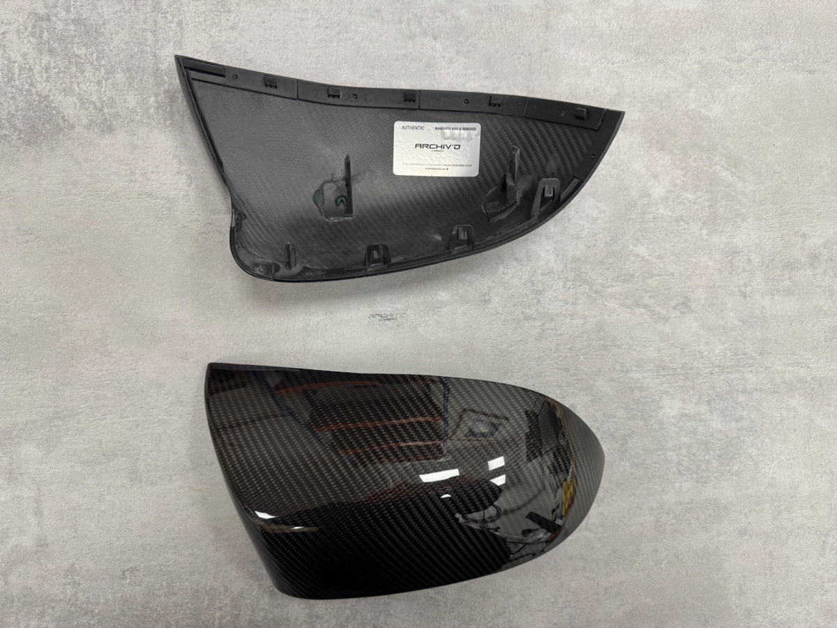 BMW F85 X5M F86 X6M Pre Preg Dry Carbon Fibre Mirror Caps Cover